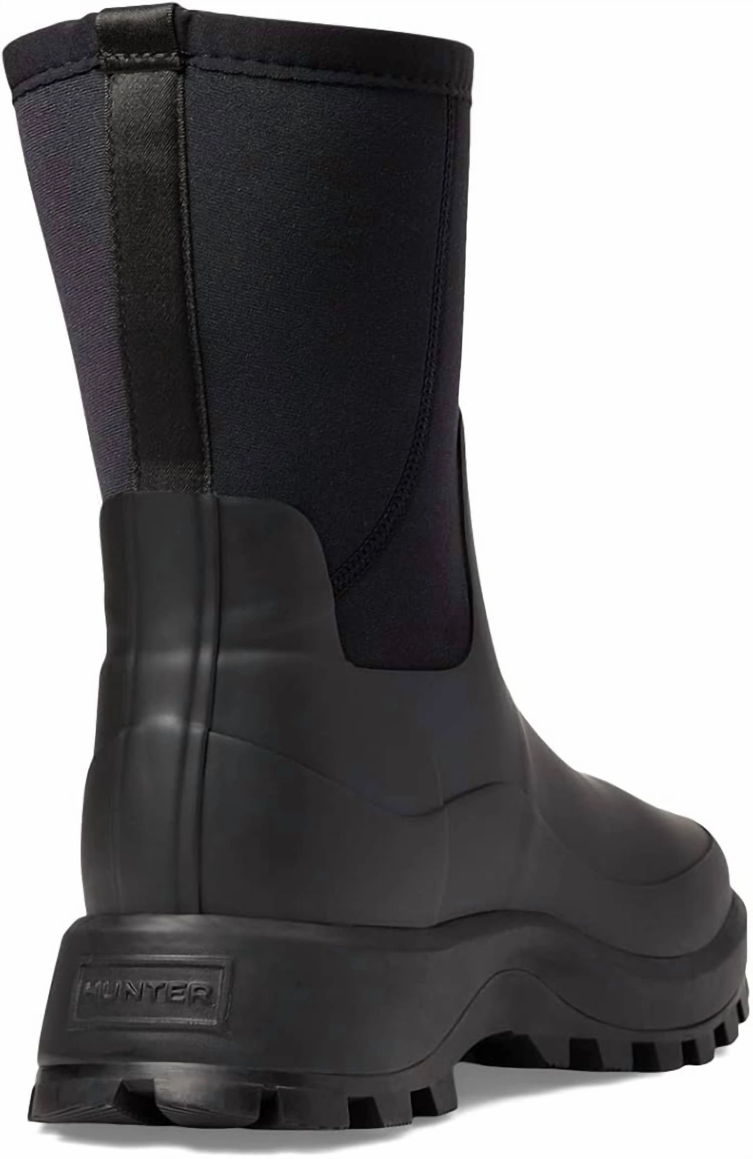 Women's City Explorer Short Rain Boot In Black