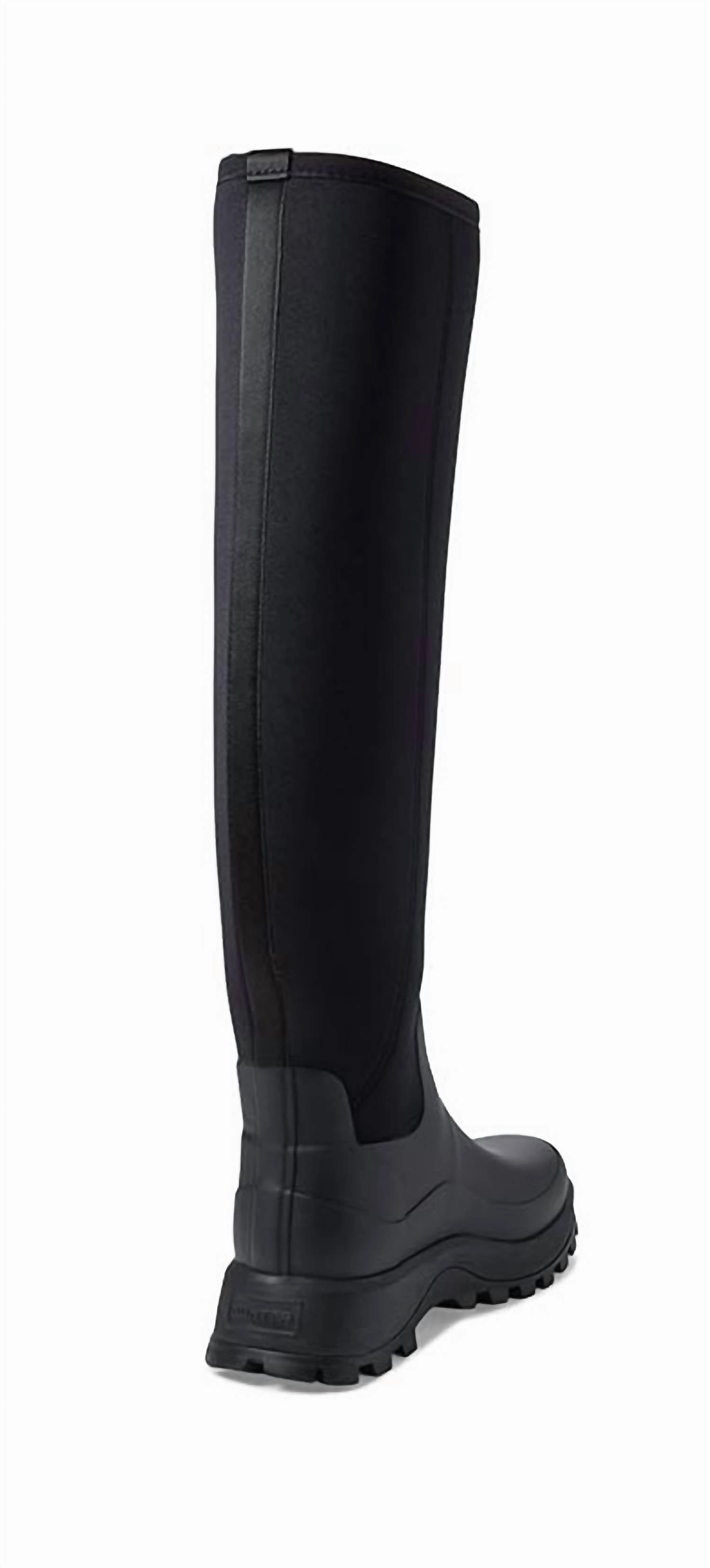 Women's City Explorer Tall Rain Boot In Black