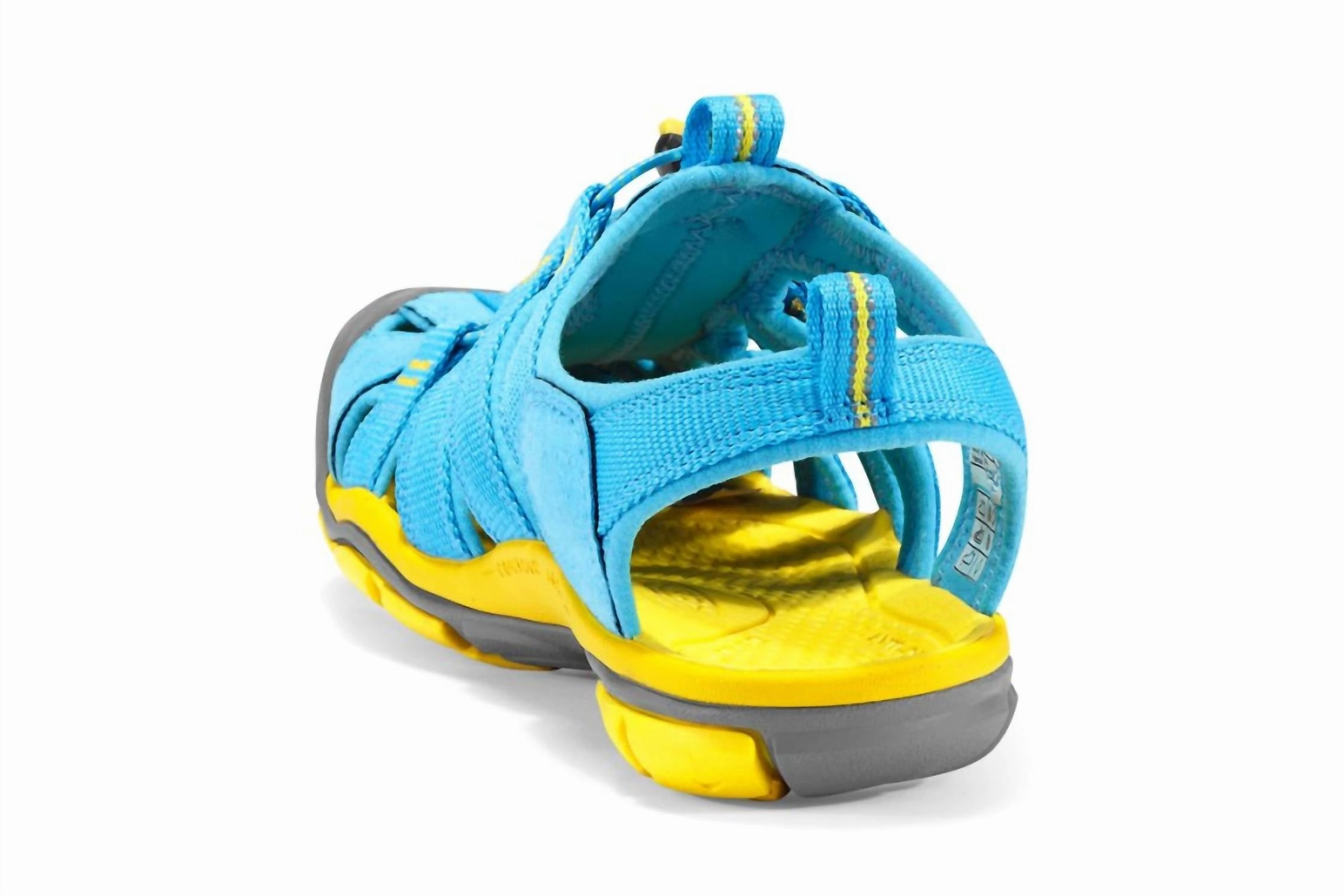 Women's Clearwater Cnx Sandal In Blue/lemon