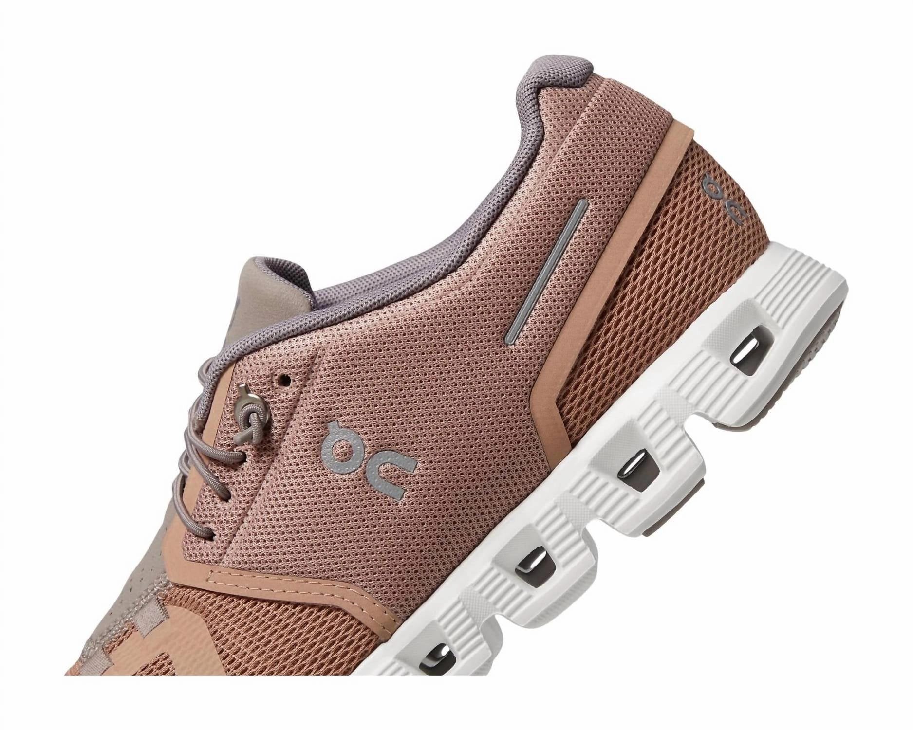 Women's Cloud 5 Running Shoes In Rosebrown/fog