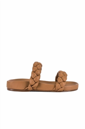 Women's Coco Chunky Slides Sandals In Coffee Womens Sandals with big discounts