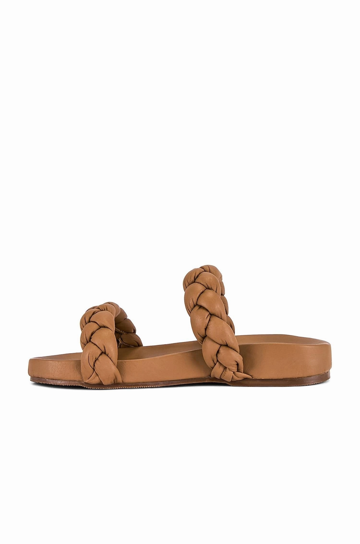 Women's Coco Chunky Slides Sandals In Coffee