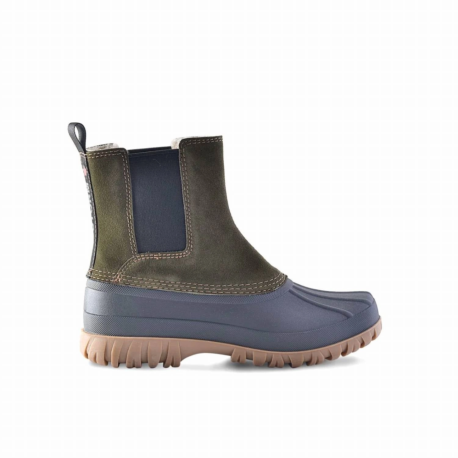 Women's Cola Snow Boot In Black/ Olive