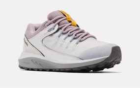 Women's Columbia Trailstorm Wp In Grey Ice/ Shale Mauve Cheap Athletic Shoes for Women