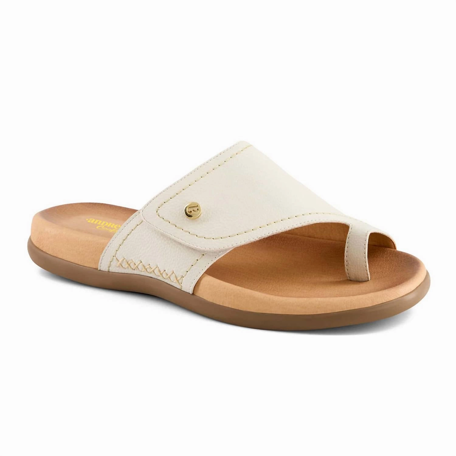 Women's Comfort Slip On Sandals In Beige