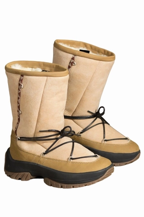 Women's Crow Shearling Boots In Cane Womens Winter & Rain Boots online