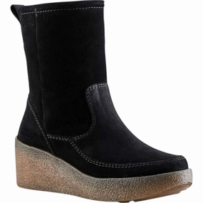 Women's Devlin Boots In Black Suede Womens Winter & Rain Boots online