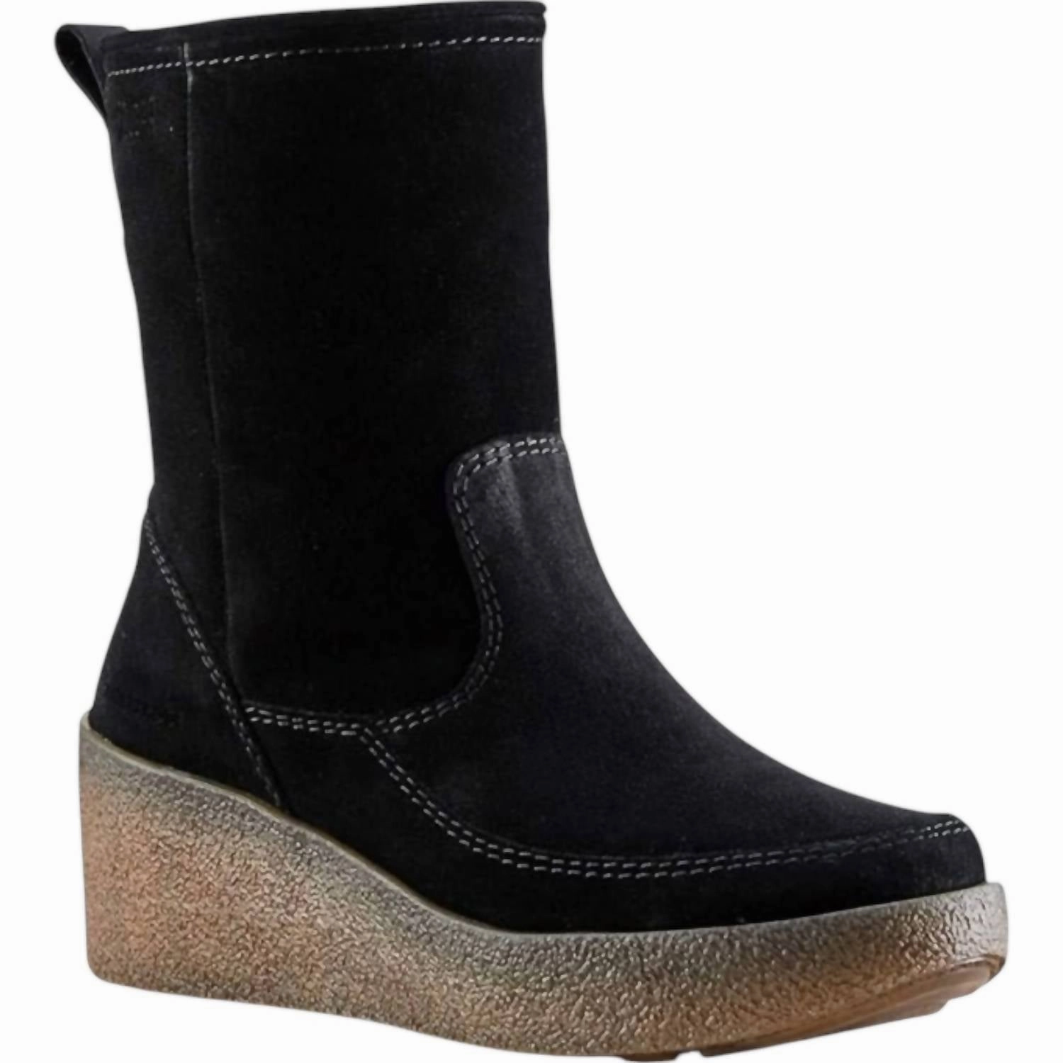 Women's Devlin Boots In Black Suede Womens Winter & Rain Boots online