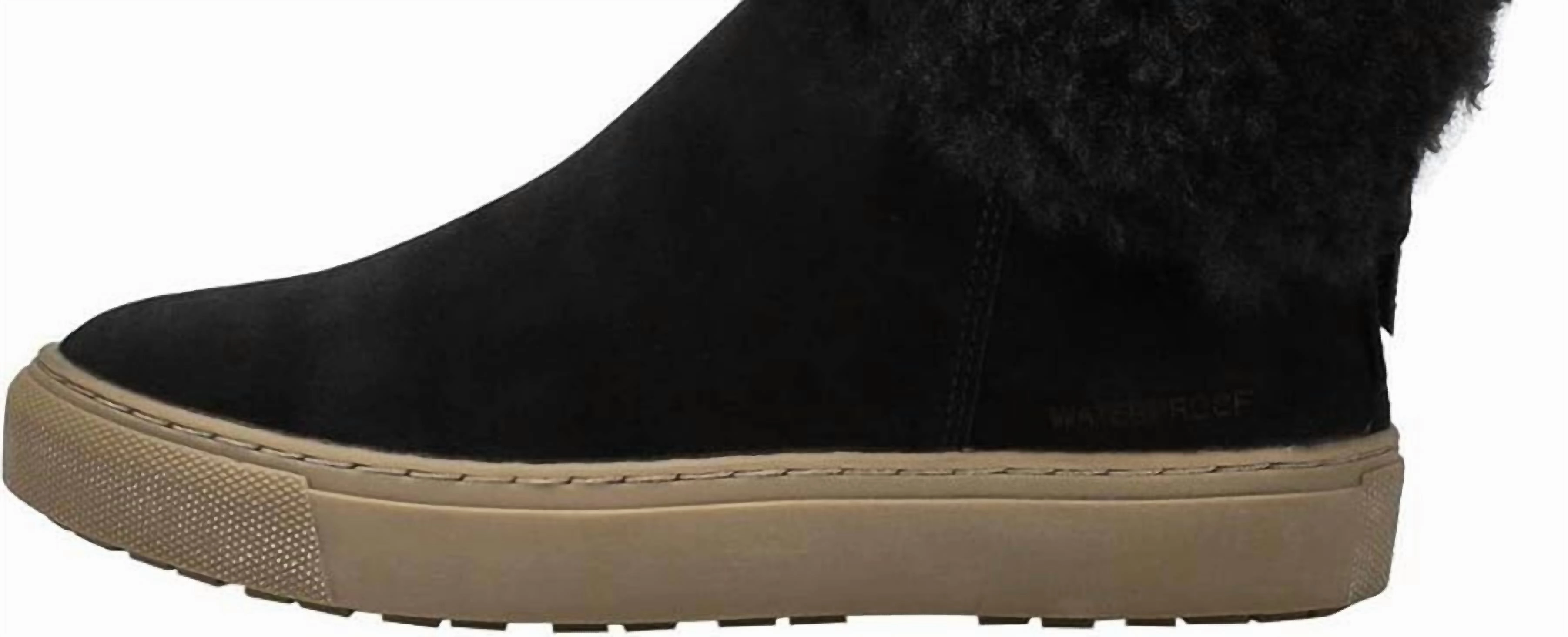 Women's Devon Waterproof Boots In Suede/teddy Fur Womens Winter & Rain Boots online