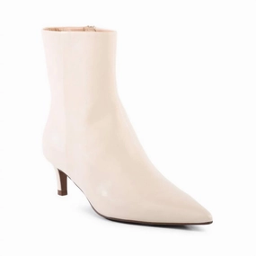Women's Dinner Date Boot In Ivory Promo on Womens Fashionable Boots