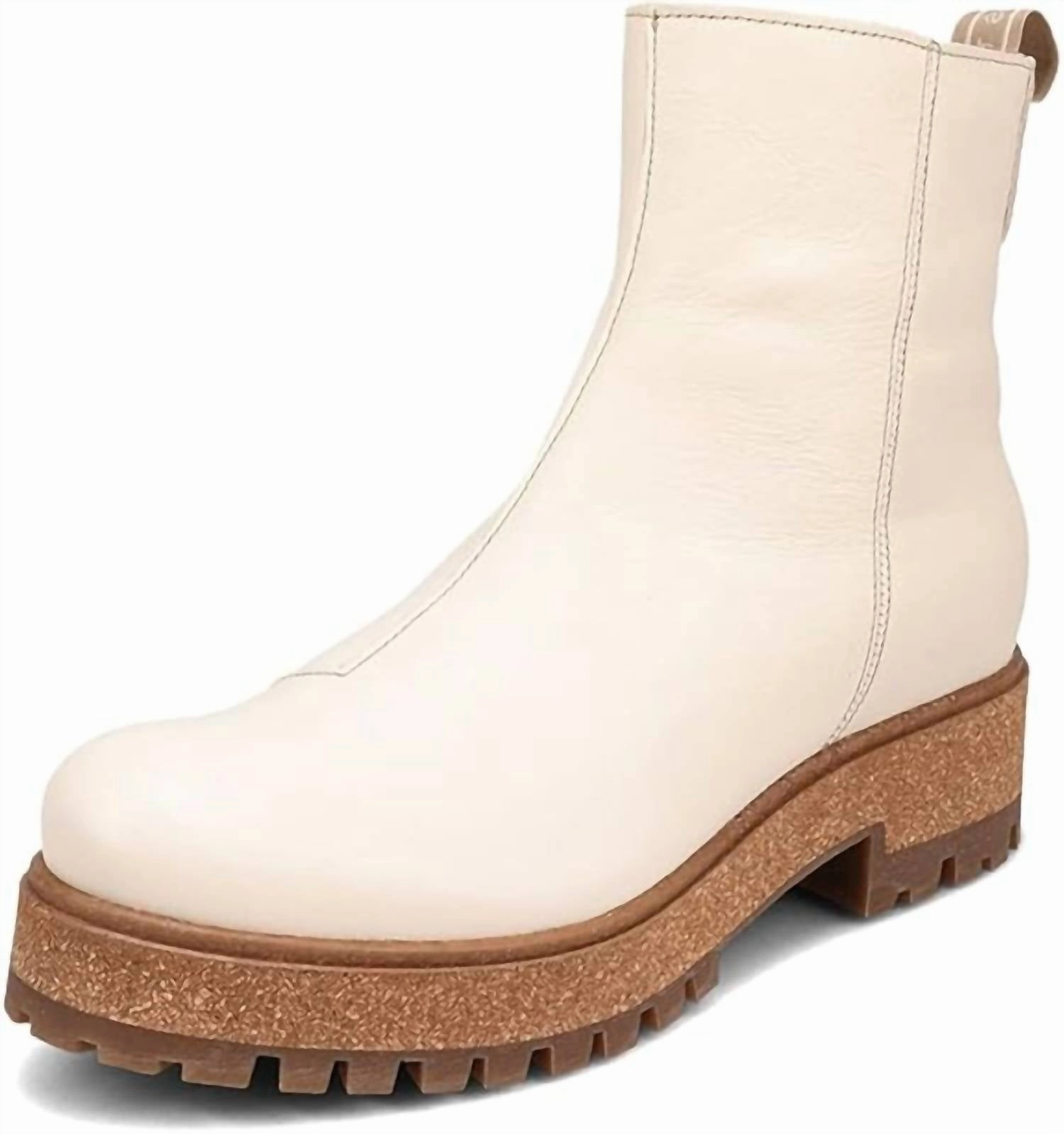 Women's Downtown Boots In Eggshell