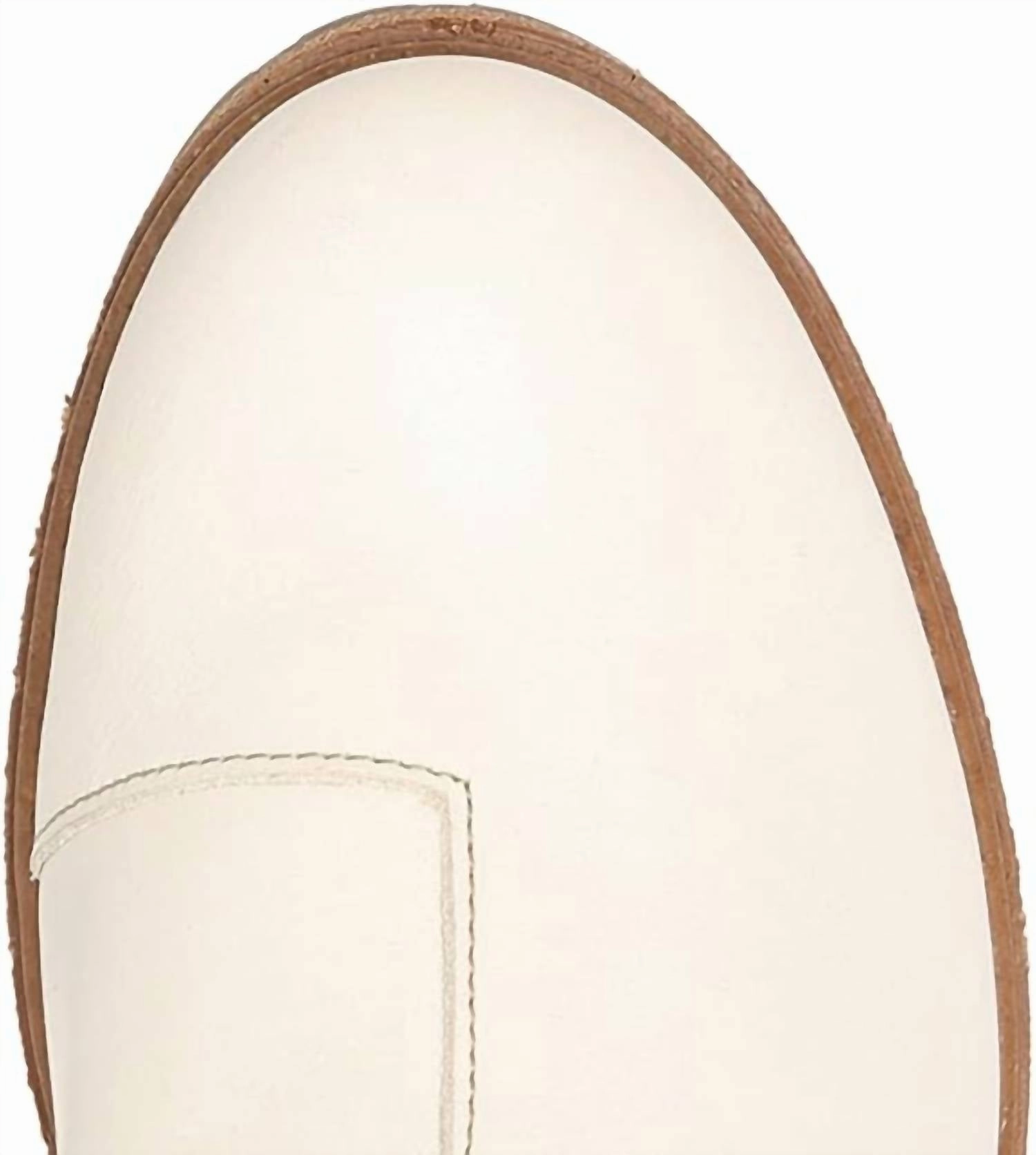 Women's Downtown Boots In Eggshell