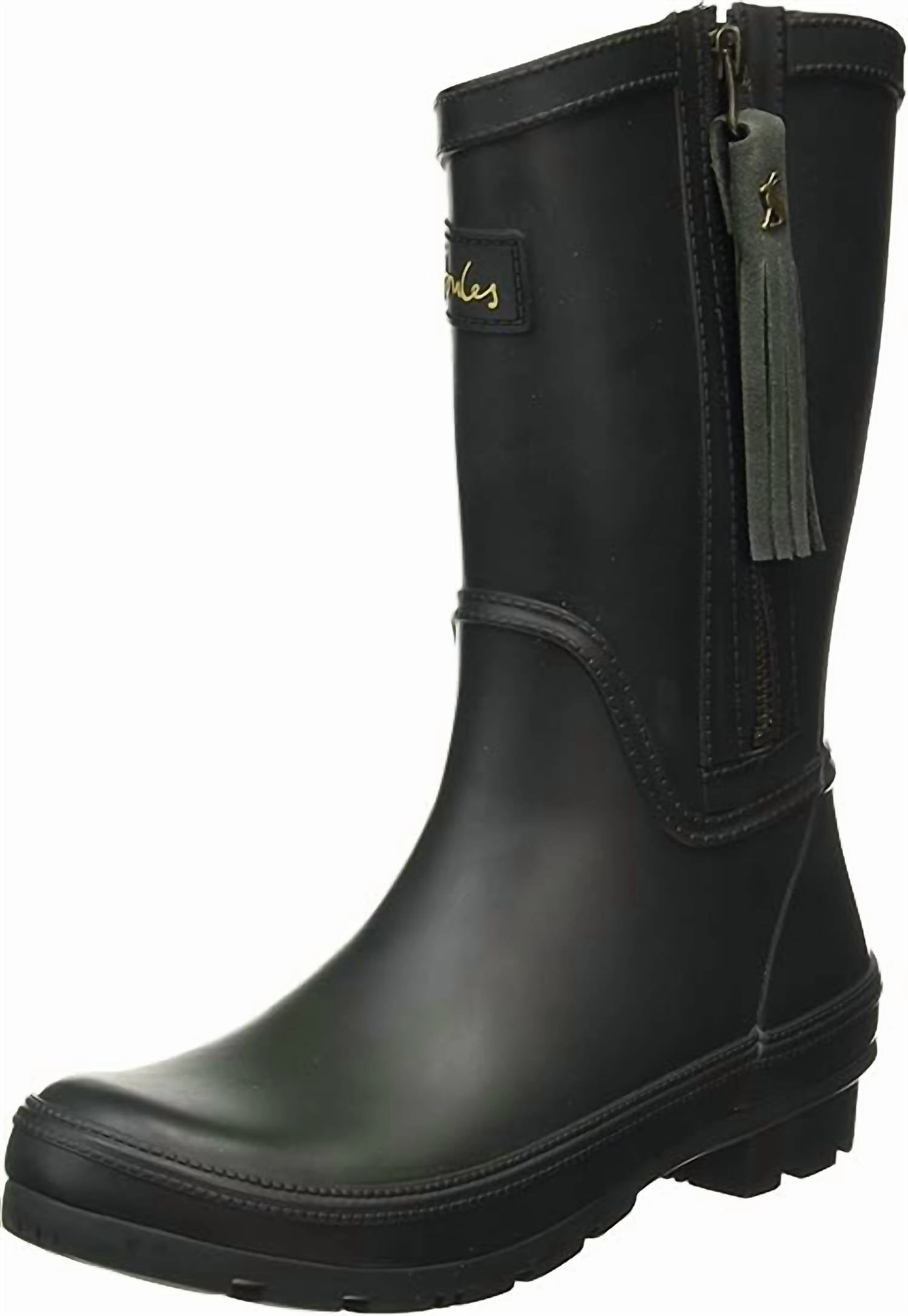 Women's Equestrian Rain Boot In Dark Everglade