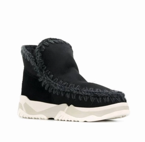 Women's Eskimo Trainer Sneaker Boot In Black Womens Winter & Rain Boots online