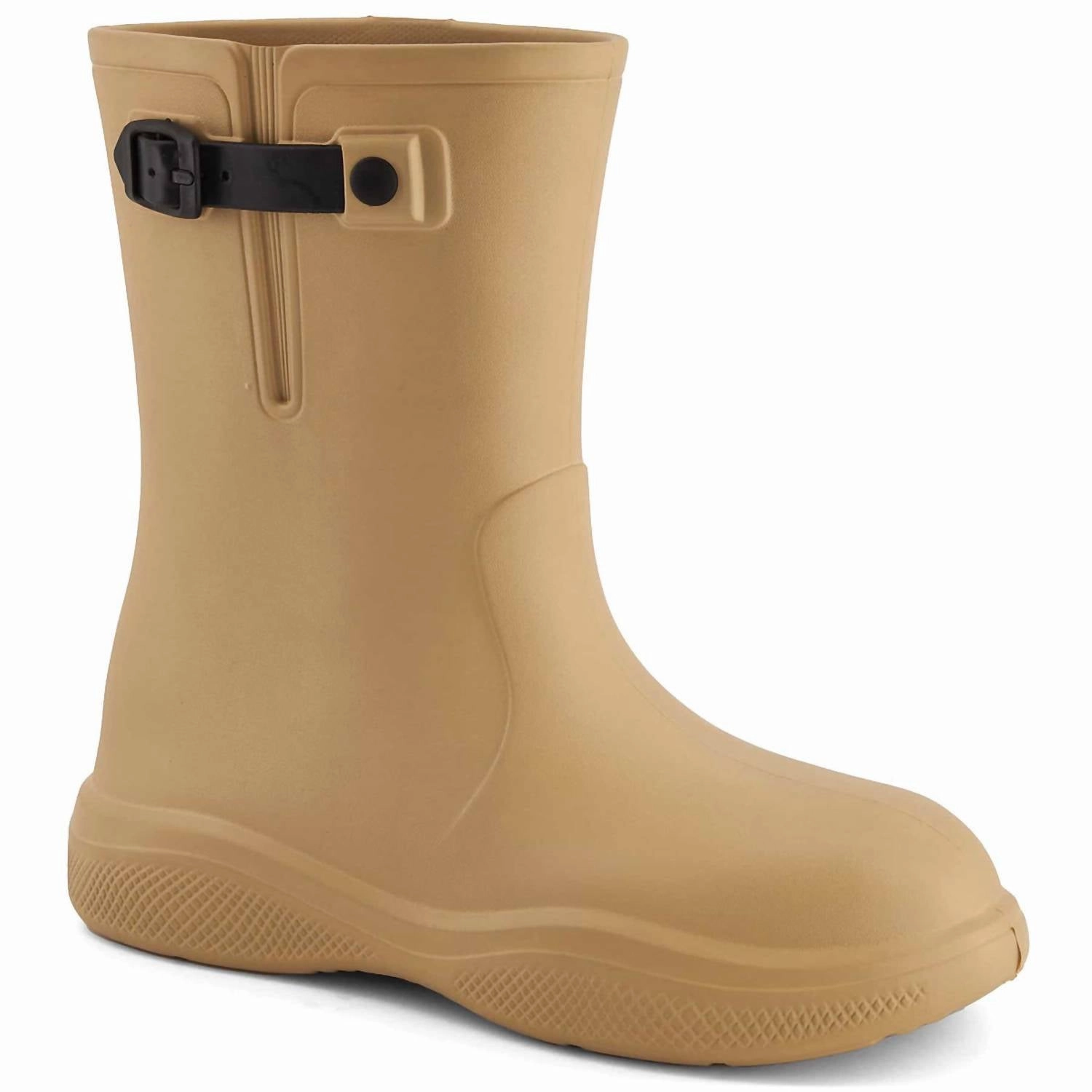 Women's Fashion Rain Boots In Beige Womens Winter & Rain Boots online