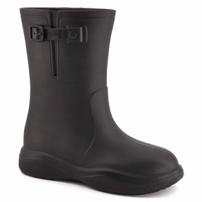 Women's Fashion Rain Boots In Black Womens Winter & Rain Boots online