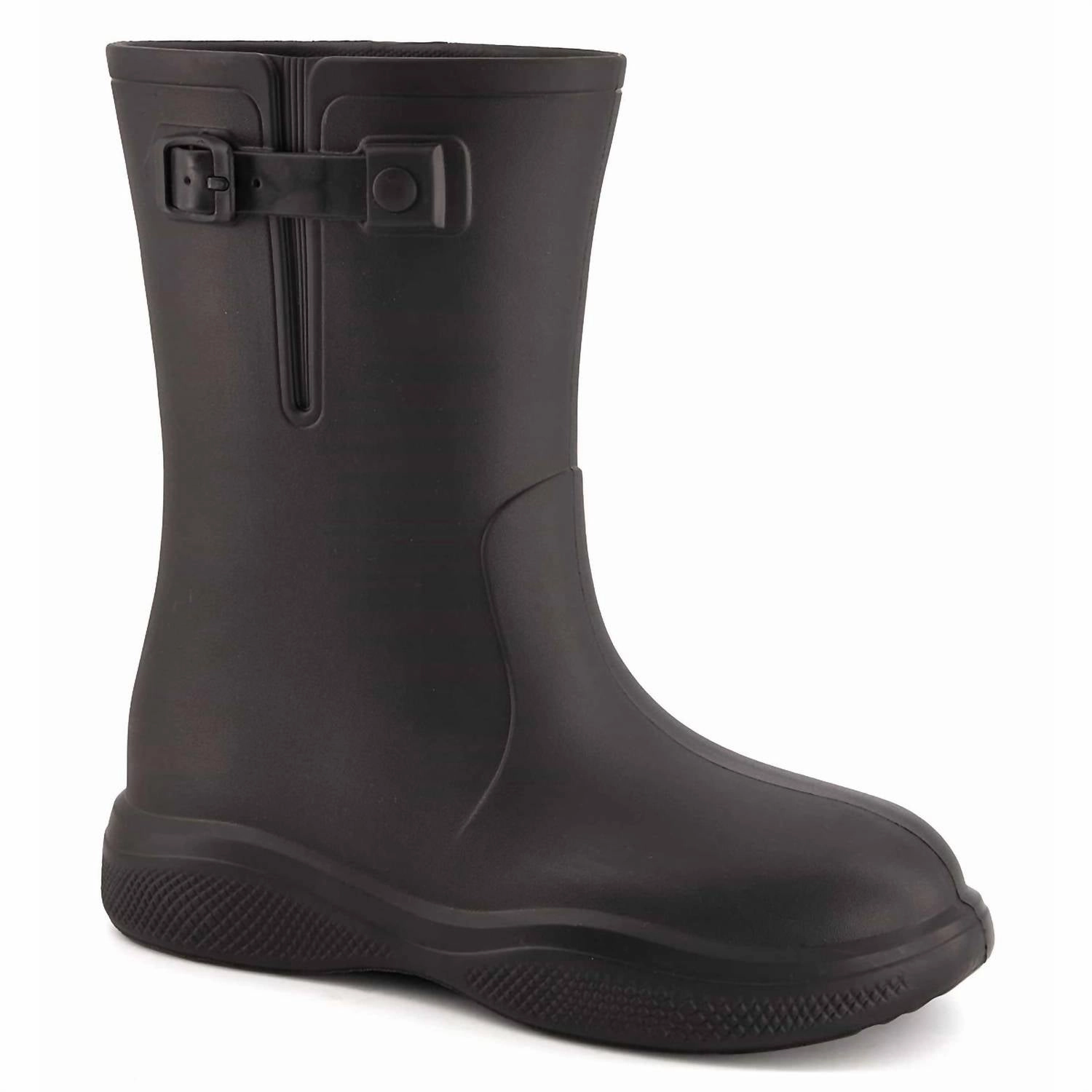 Women's Fashion Rain Boots In Black Womens Winter & Rain Boots online