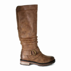 Women's Fiona 3 Tall Boots In Dark Tan Womens Winter & Rain Boots online