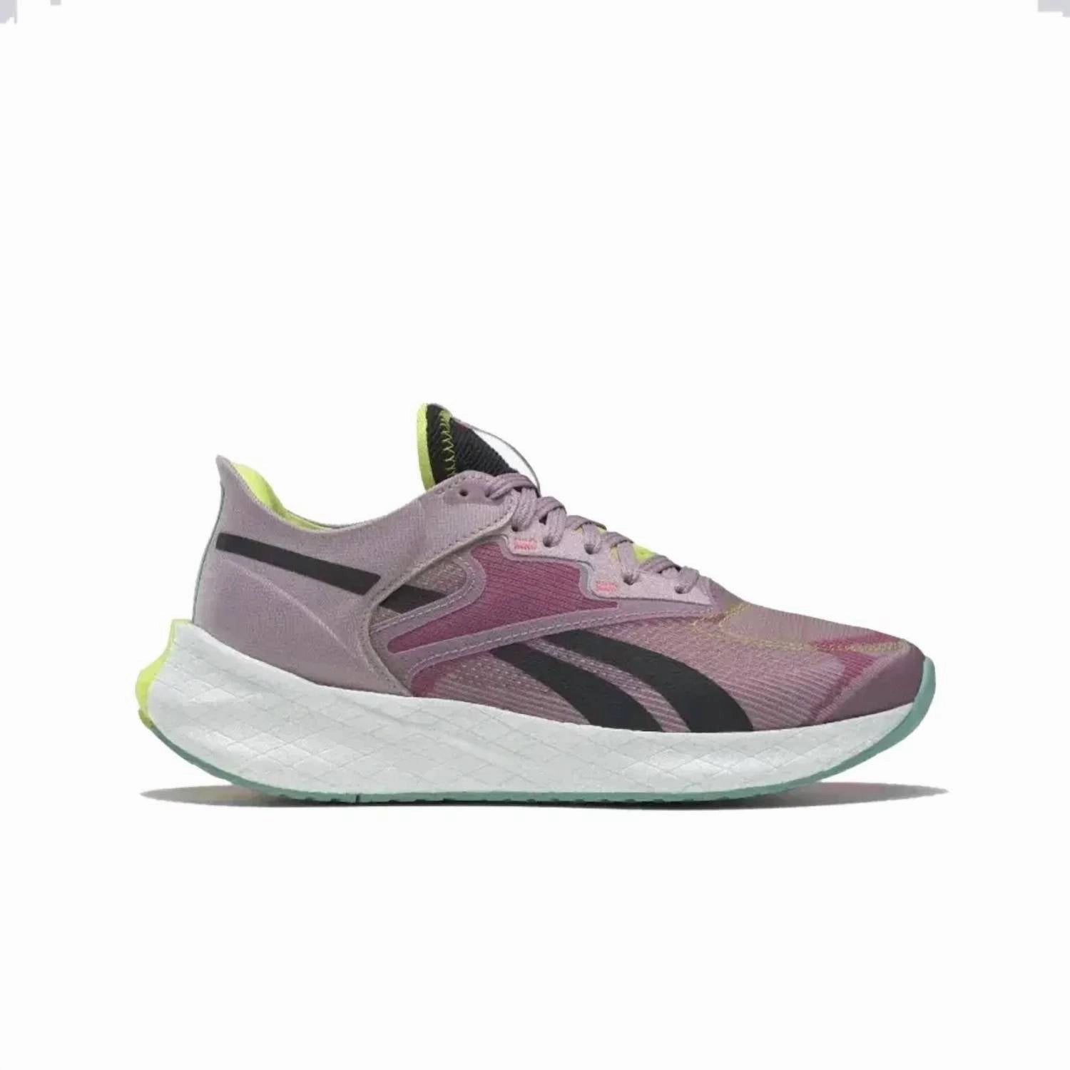 Women's Floatride Energy Symmetro 2 Running Shoes In Infused Lilac / Acid Yellow / Semi Classic Teal Cheap Athletic Shoes for Women