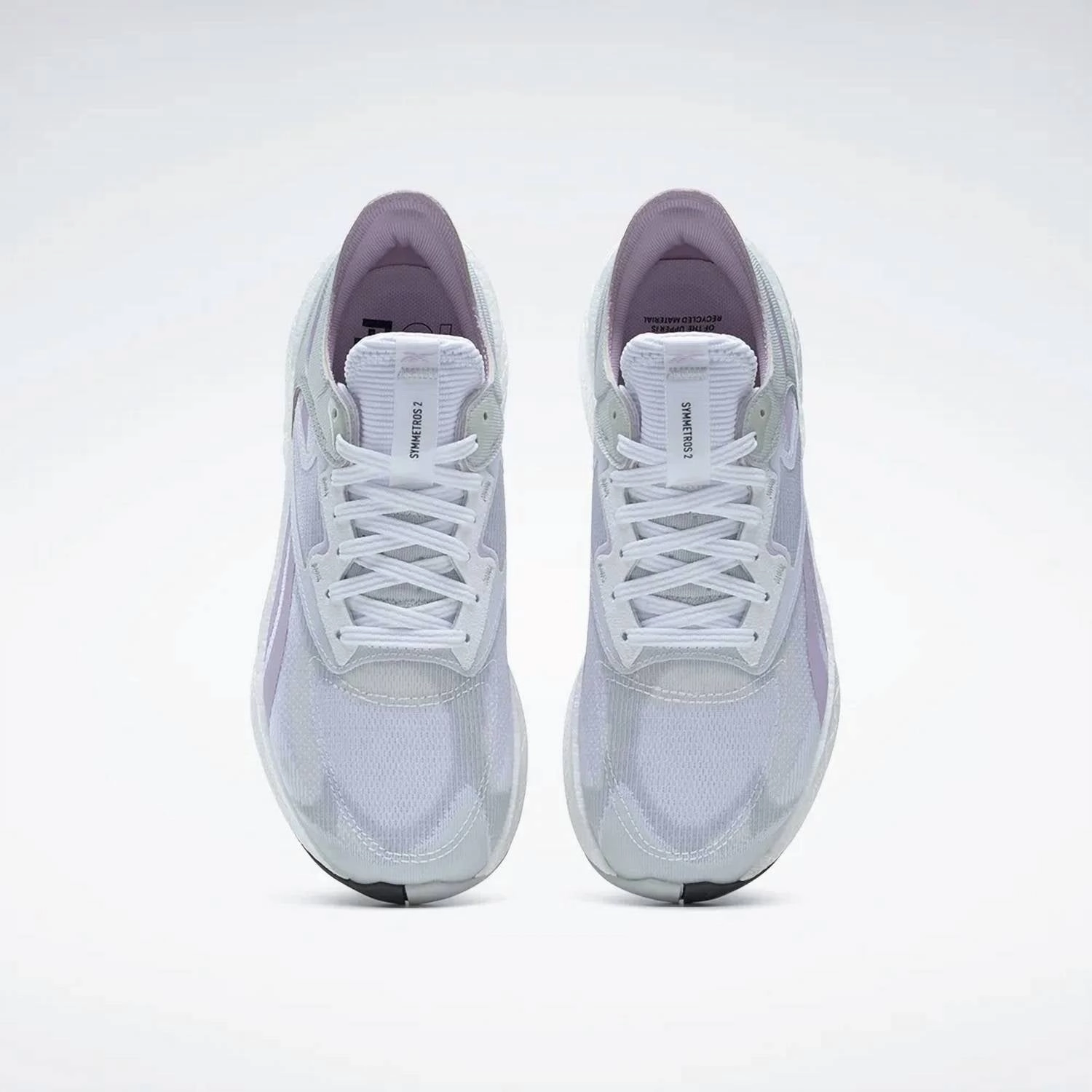 Women's Floatride Energy Symmetros 2 Running Shoes In Footwear White/pure Grey 2/purple Oasis