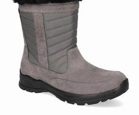 Women's Frazer Waterproof Winter Boots In Grey Suede Womens Winter & Rain Boots online