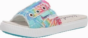 Women's Fresco Sneaker Sandals In Hippie Tie Dye Casual Womens Sandals on sale