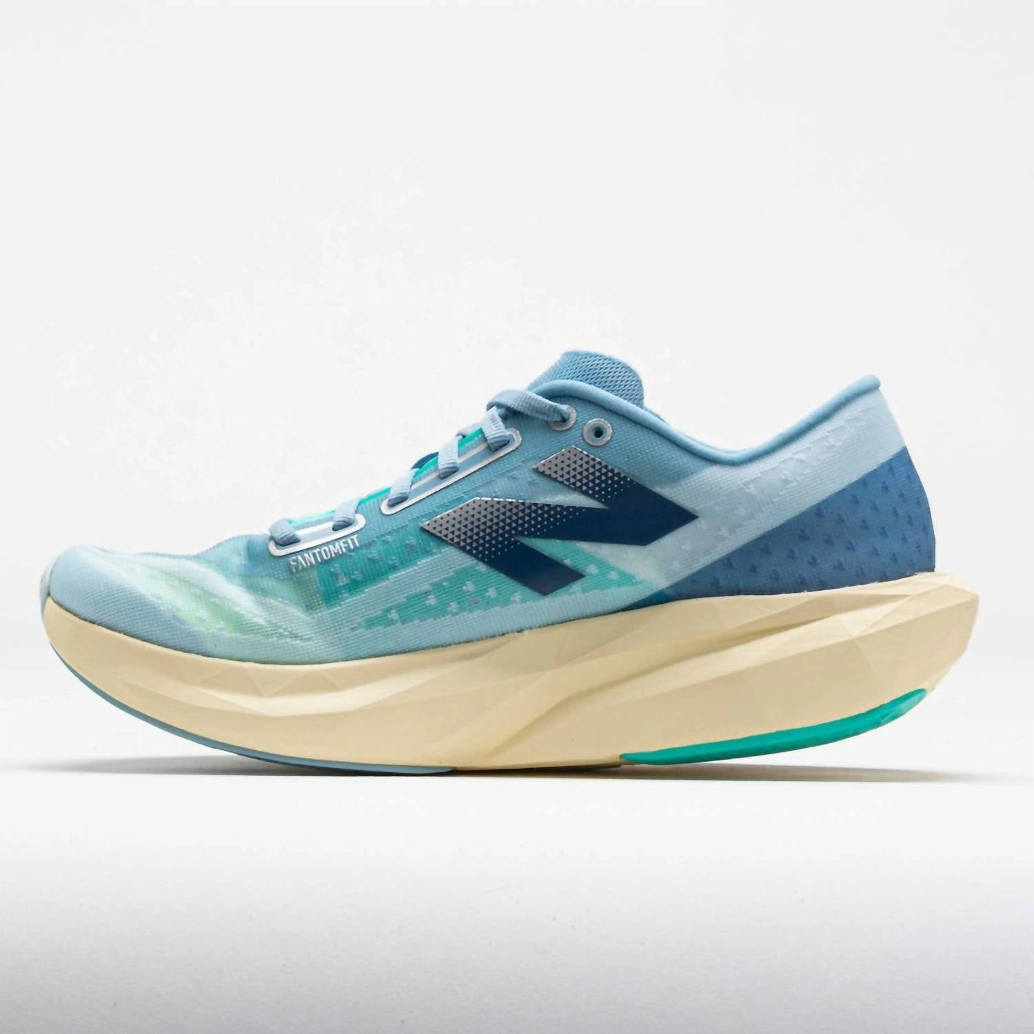 Women's Fuelcell Rebel V4 Shoes In Quarry Blue/chrome Blue/heron