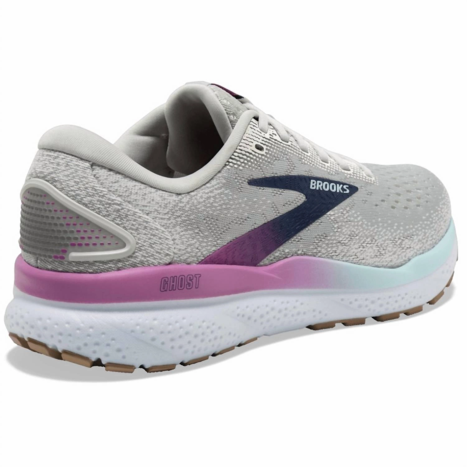 Women's Ghost 16 Sneakers In White/grey/estate Blue