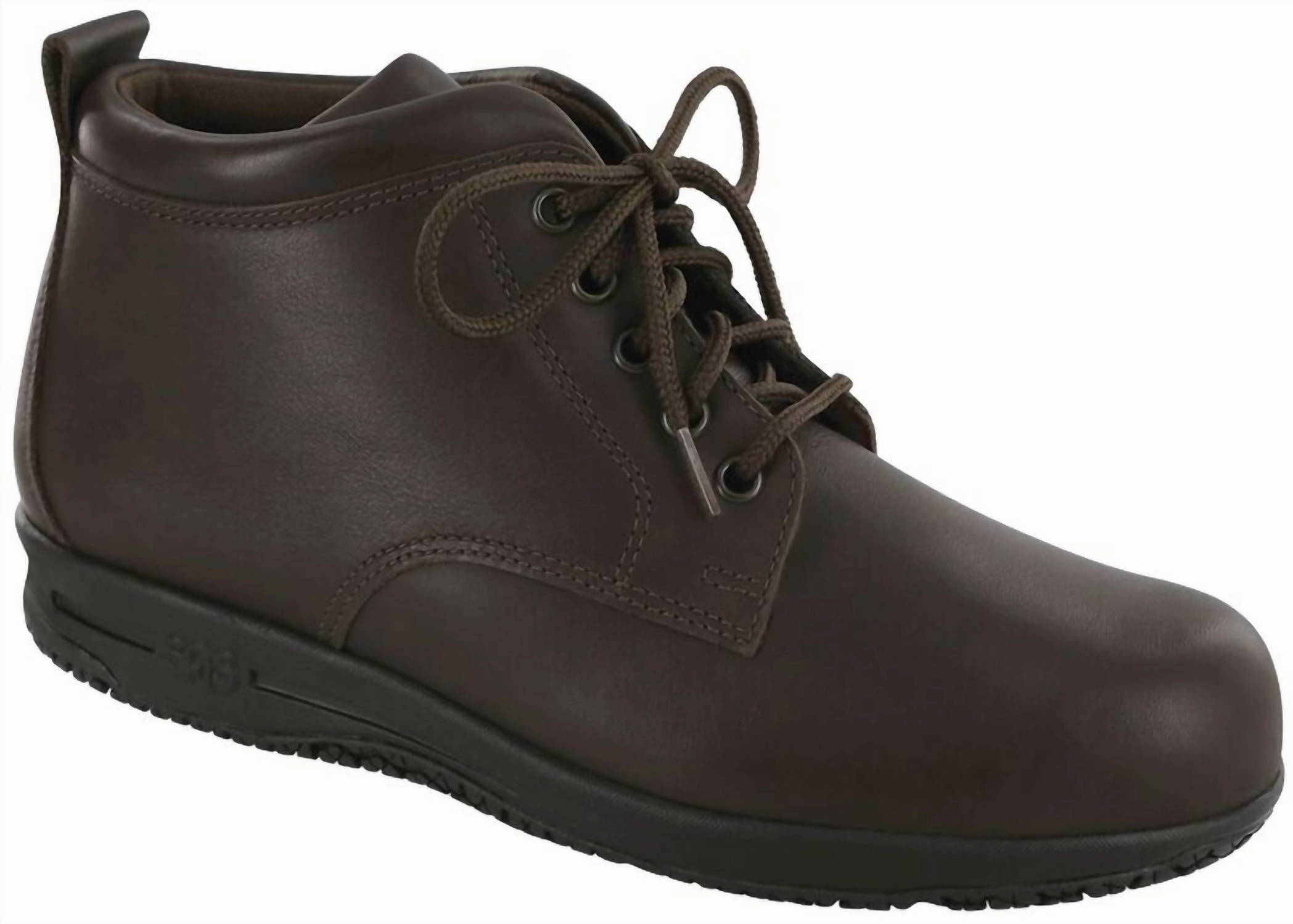 Women's Gretchen Lace Up Boot In Dark Brown Promo on Womens Fashionable Boots