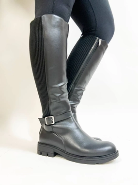 Women's Hay There Knee High Black Boot Comfortable Womens Boots low price