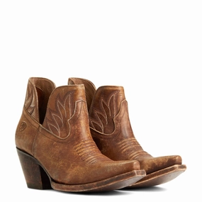 Women's Hazel Western Boots In Distressed_Brown Cheap Mens Boots & Chukkas