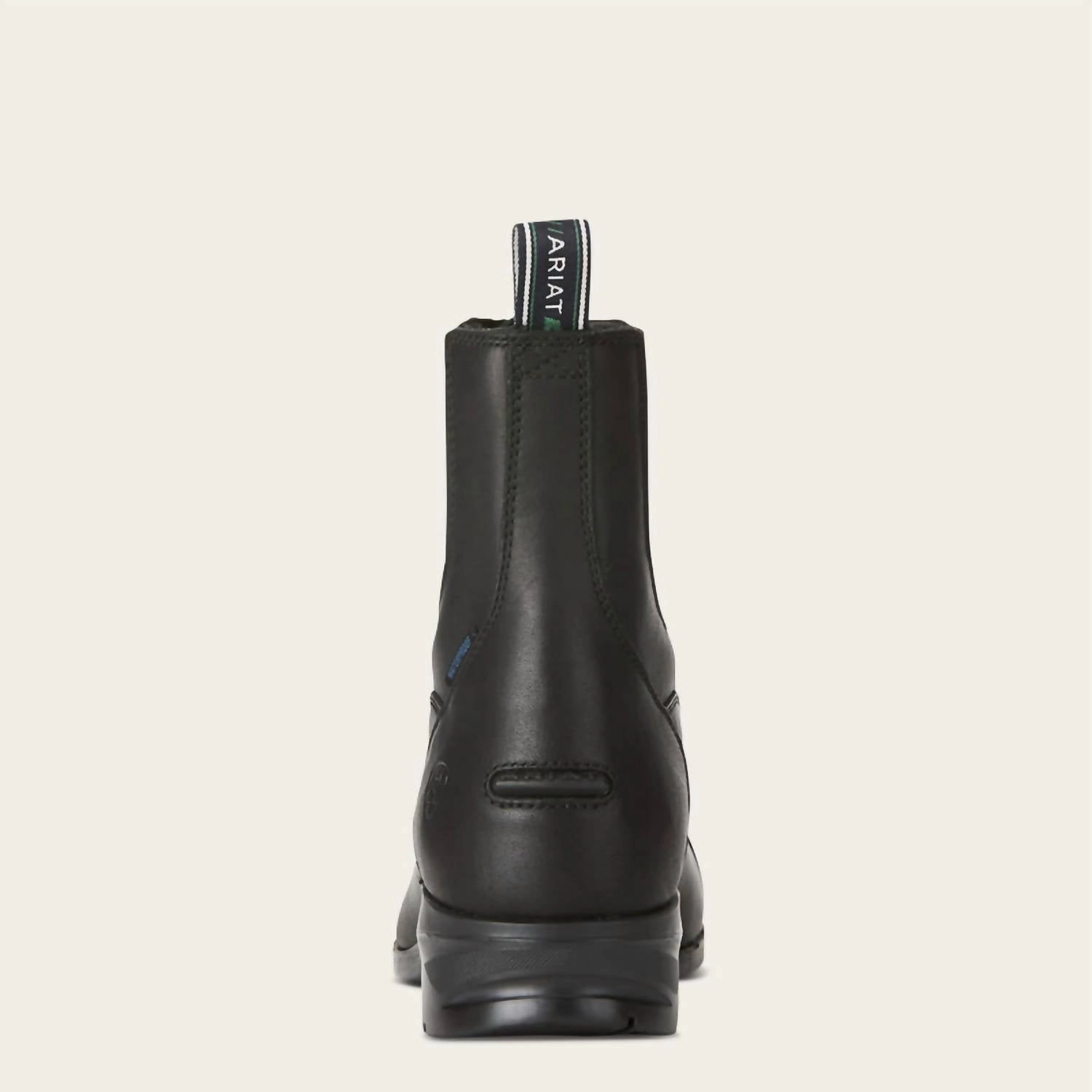Women's Heritage Iv Zip Waterproof Paddock Boot In Black