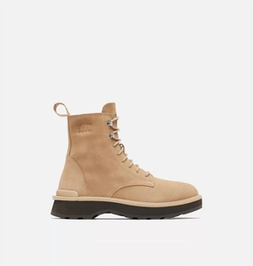 Women's Hi Line Lace Boots In Canoe, Tawny Buffalo Womens Boots sale online
