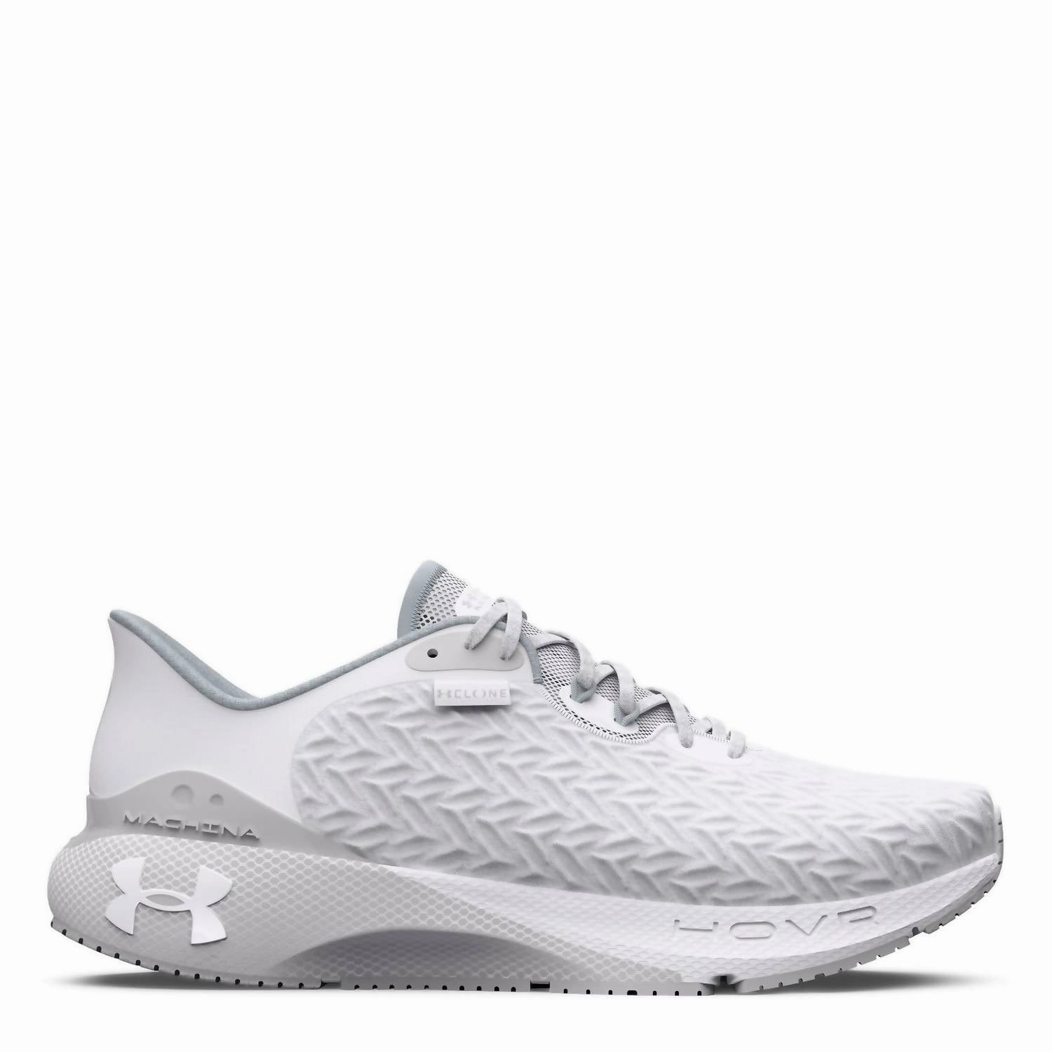 Women's Hovr Machina 3 Running Shoes - Medium Width In White,grey
