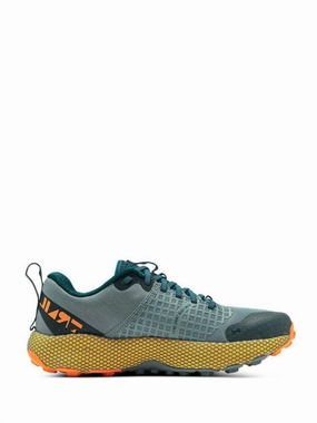 Women's Hovr Ridge Trail Running Shoes -Medium Width In Green,yellow Cheap Athletic Shoes for Women
