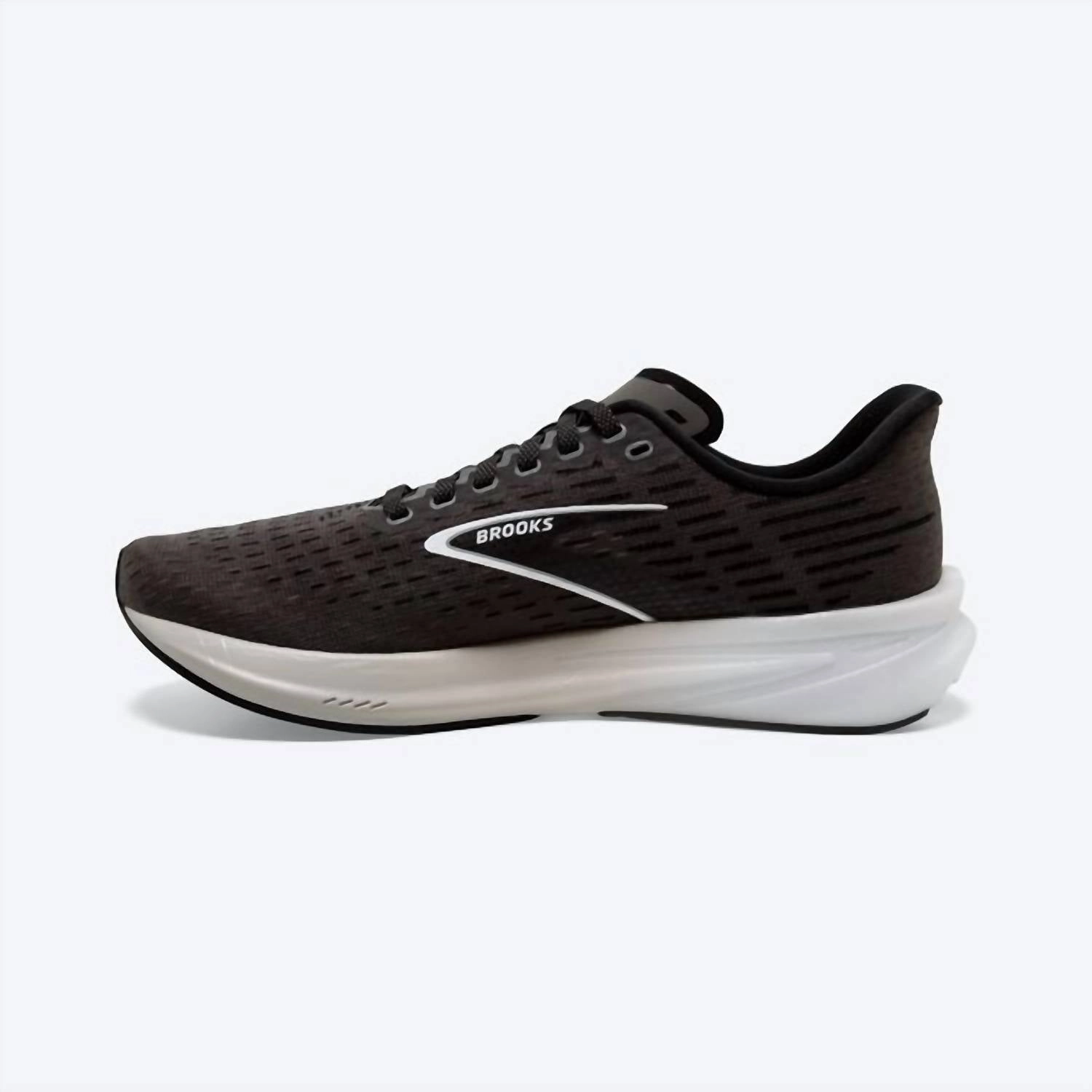 Women's Hyperion Running Shoes In Grey/black/white