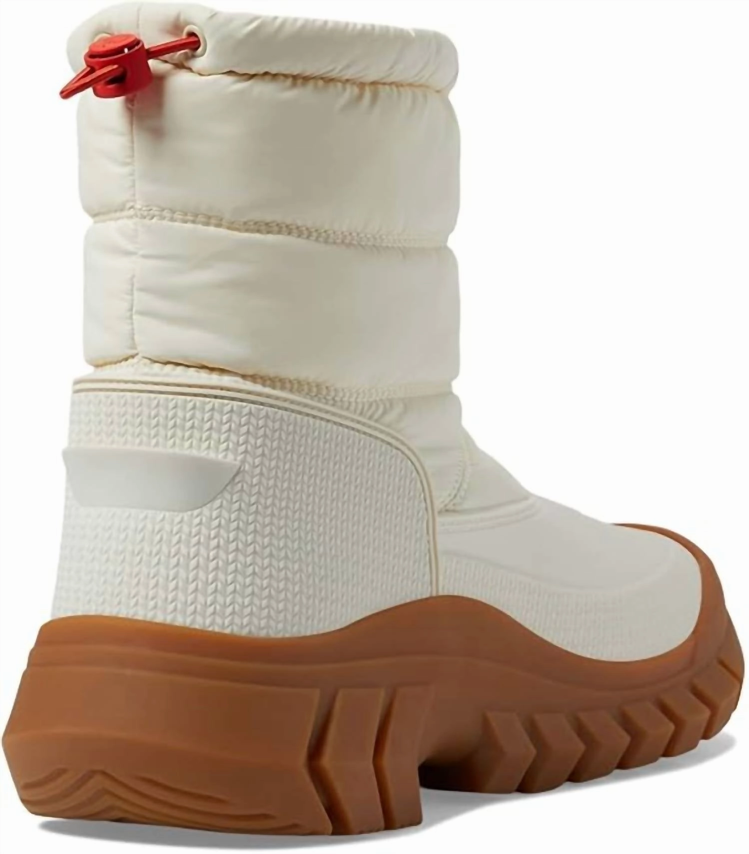 Women's Intrepid Short Snow Boots In White Willow/gum