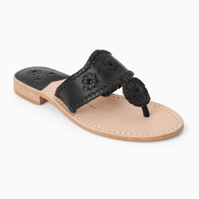 Women's Jacks Sandal In Black Casual Womens Sandals on sale
