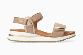 Women's Jeanie Ceylan Sandal In Beige Womens Slip-On Sandals clearance
