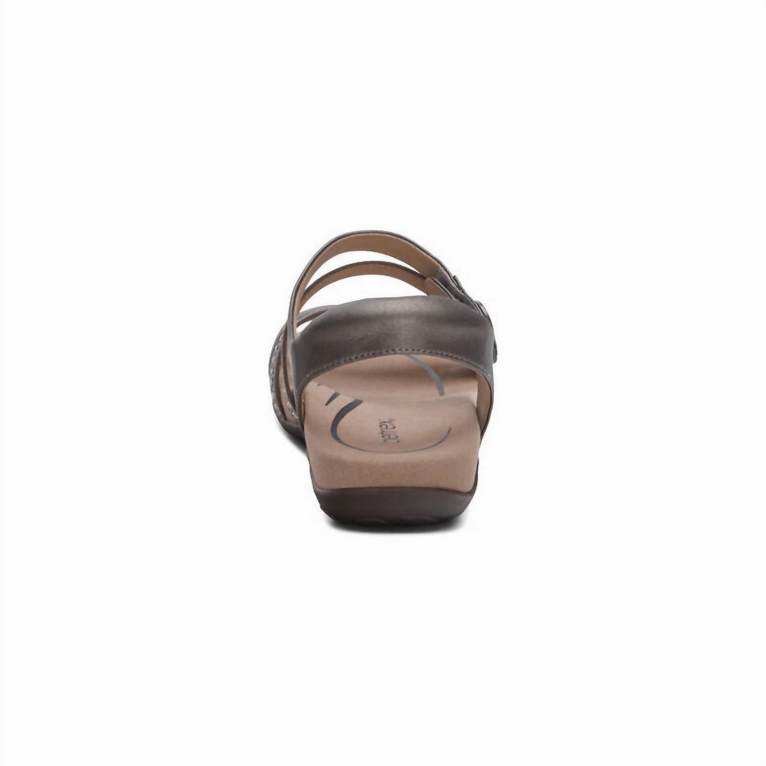 Women's Jess Adjustable Quarter Strap Sandal In Pewter Sparkle