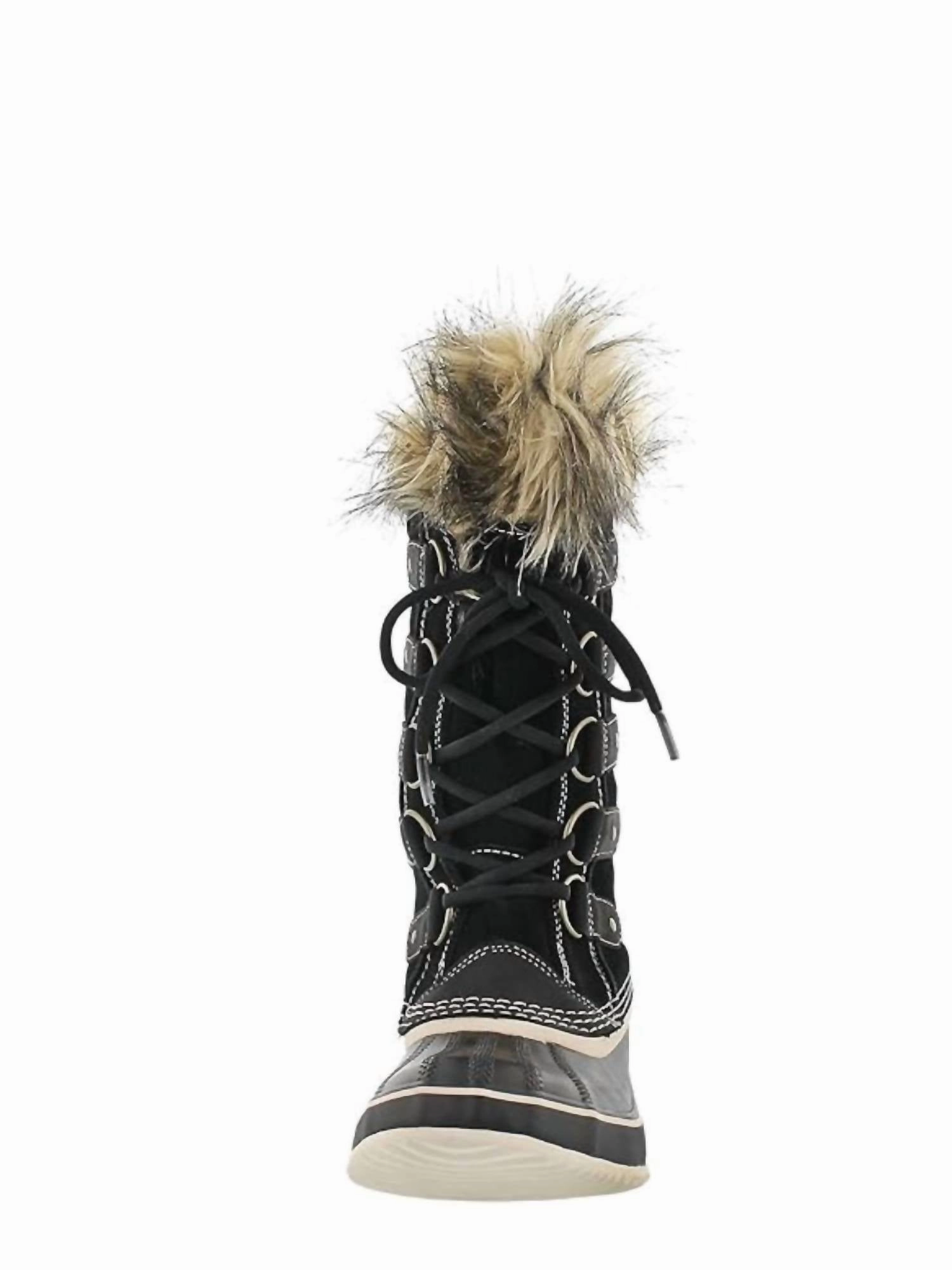 Women's Joan Of Arctic Winter Boot In Black/stone