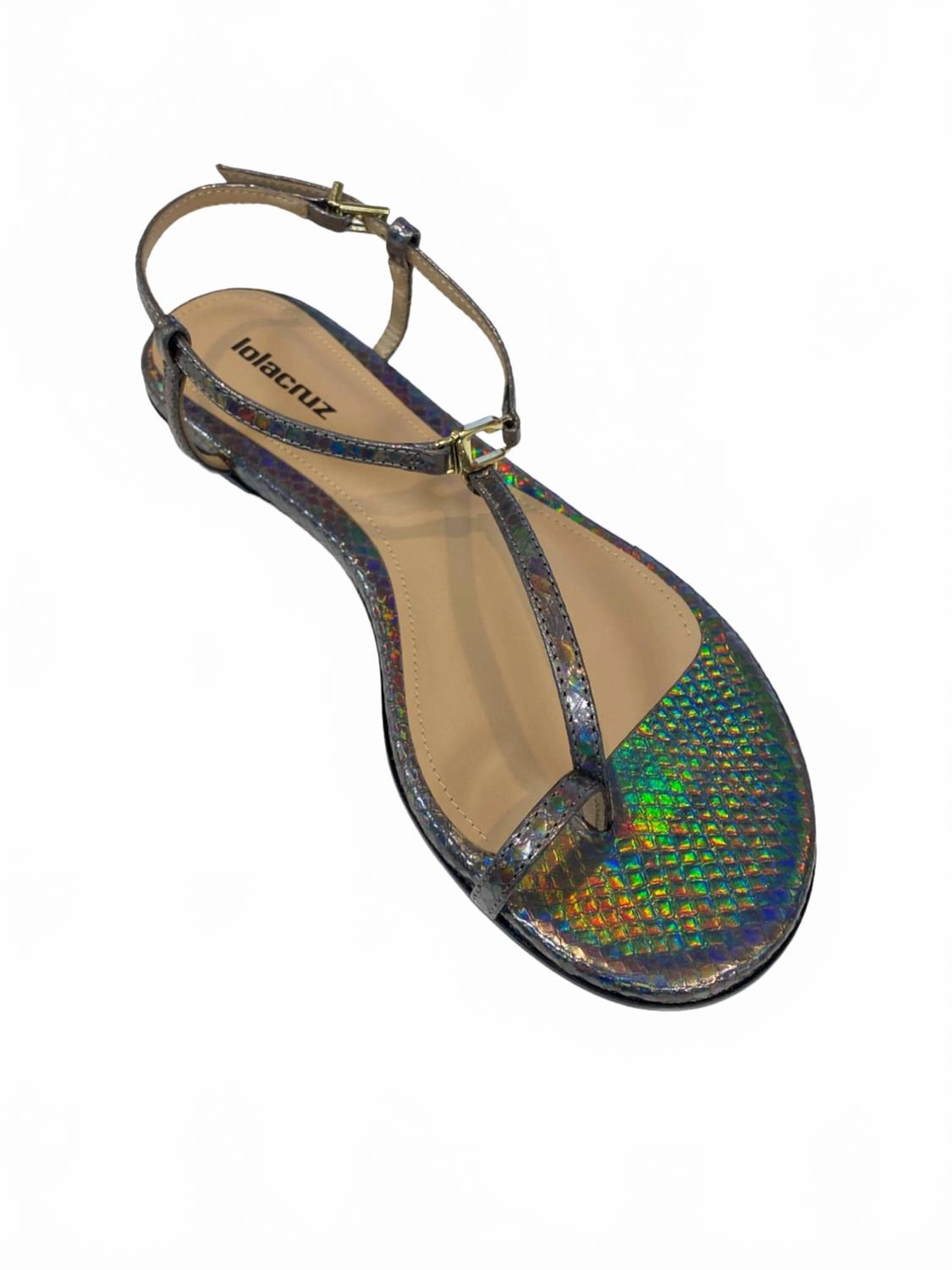Women's June Flat Sandals In Grey