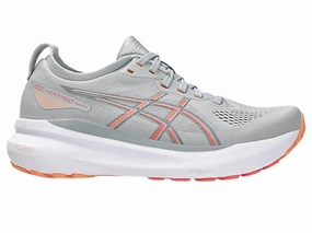 Women's Kayano 31 Sneaker In Piedmont Grey/papaya Cheap Athletic Shoes for Women