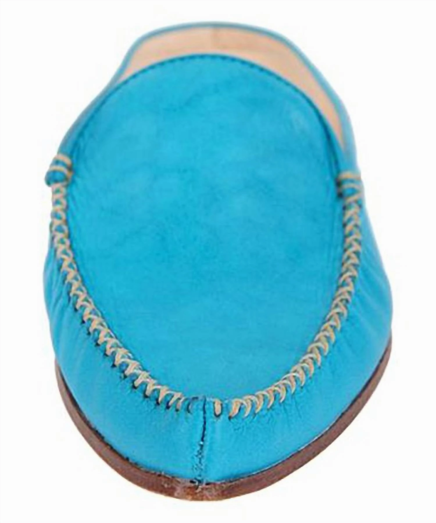 Women's Keaton Leather Sandal In Teal Leather
