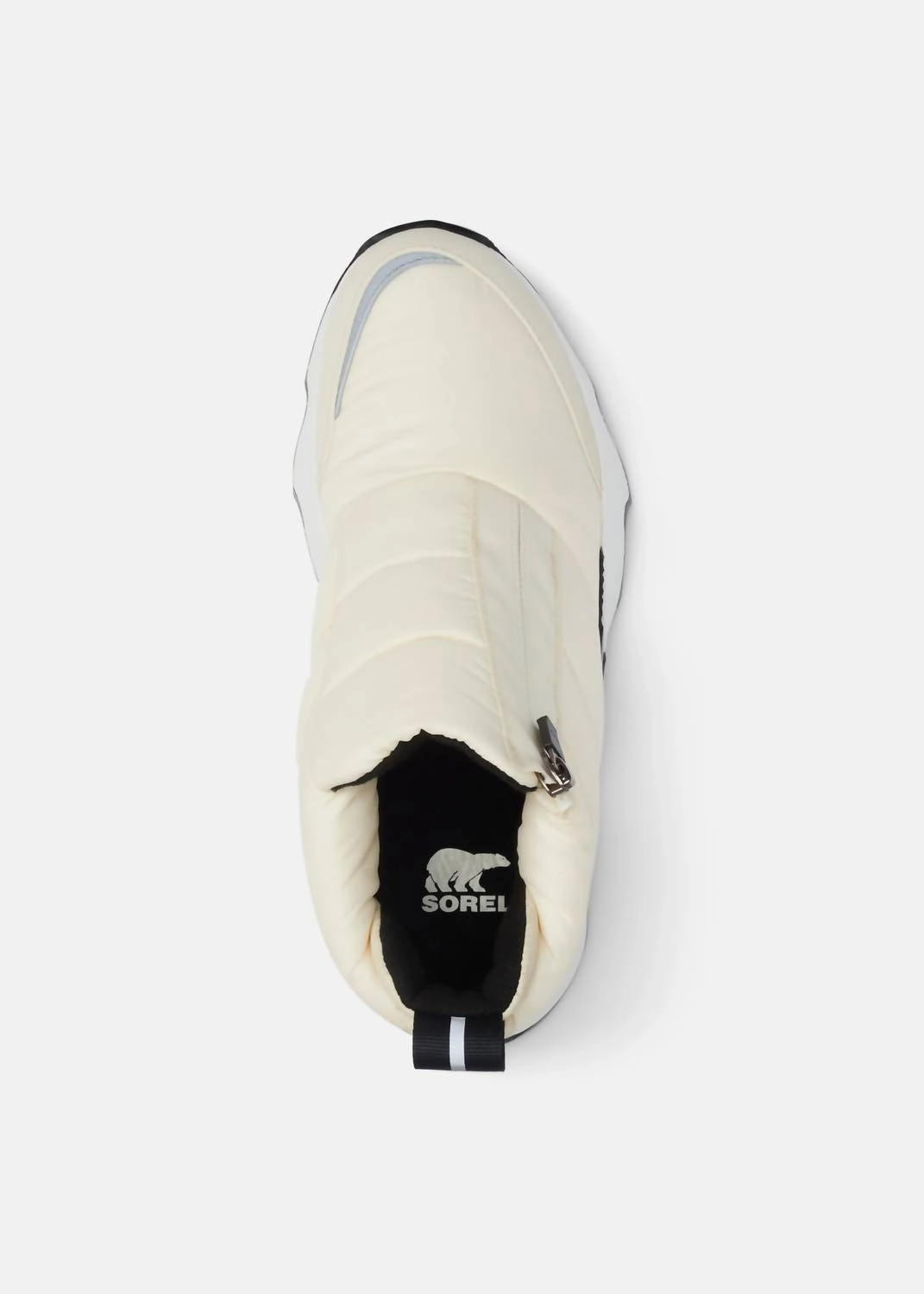 Women's Kinetic Impact Puffy Zip Waterproof In Chalk Black