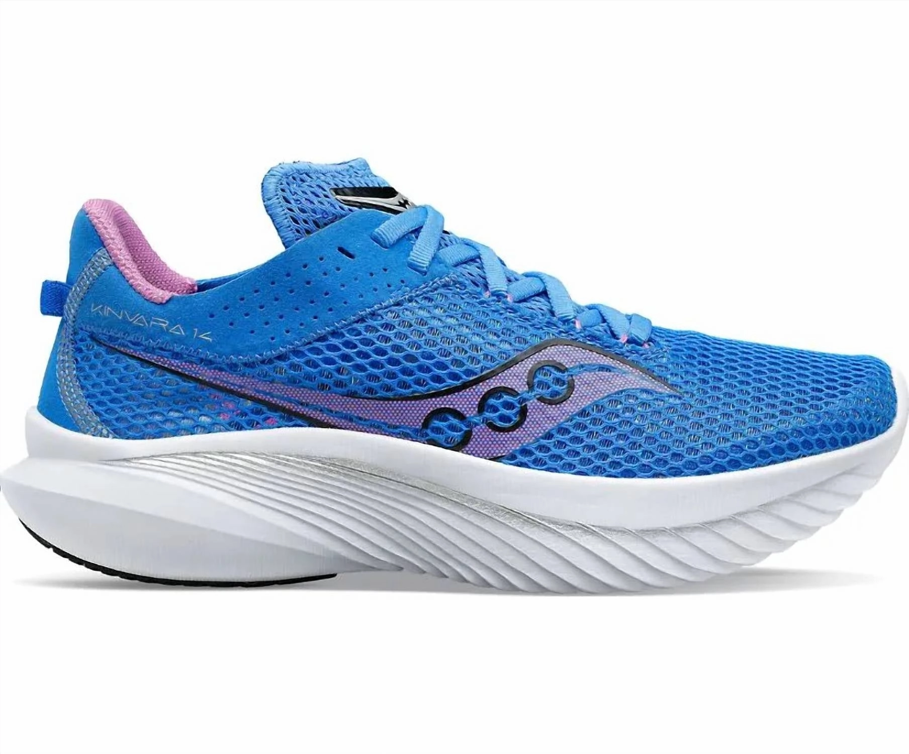 Women's Kinvara 14 - B Running Shoe In Bluelight/grape Cheap Athletic Shoes for Women