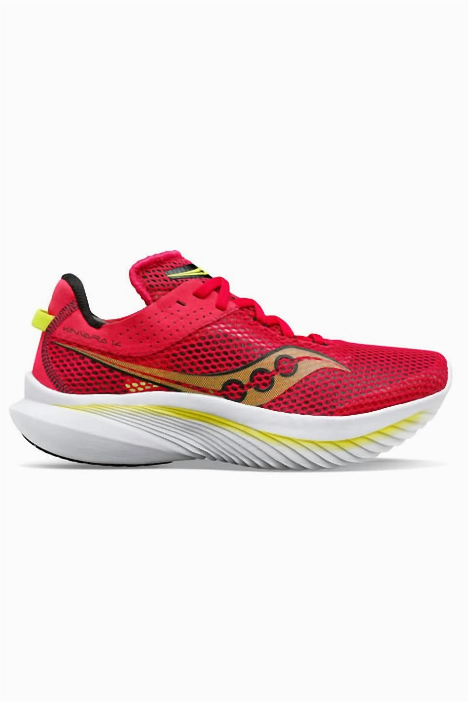 Women's Kinvara 14 Shoes In Red Rose