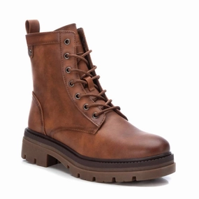 Women's Lace-Up Booties - 171000 In Camel Comfortable Womens Boots low price