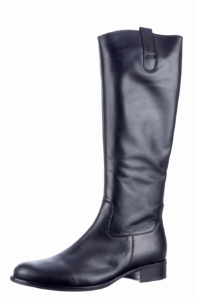 Women's Leather Tall Boots In Black Buy Womens Boots online cheap