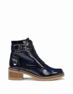Women's Lucero Ankle Boots In Navy Mens Chukka Boots outlet deals